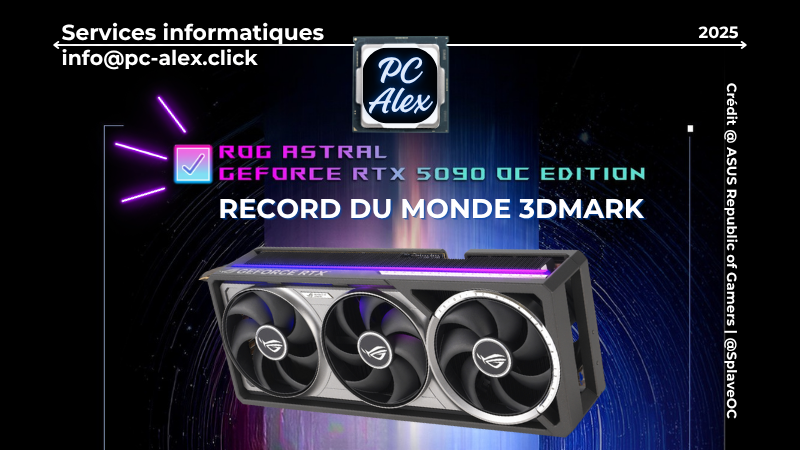 Nouveau record 3DMark Port Royal par Splave